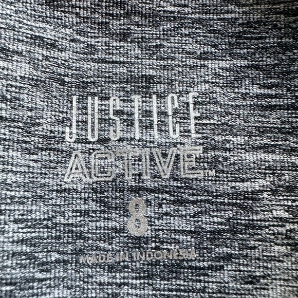 Justice Girls Athletic Zip Jacket  Size 8 - Picture 5 of 5